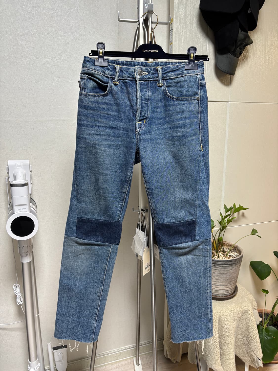 Helmut Lang 데님 패치워크 팬츠  상품이미지1