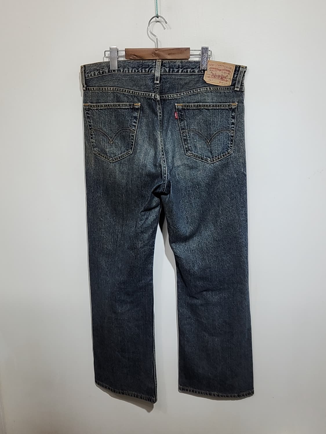 (36) 리바이스 부츠컷 청바지 567 데님팬츠 루즈핏 나팔  상품이미지7