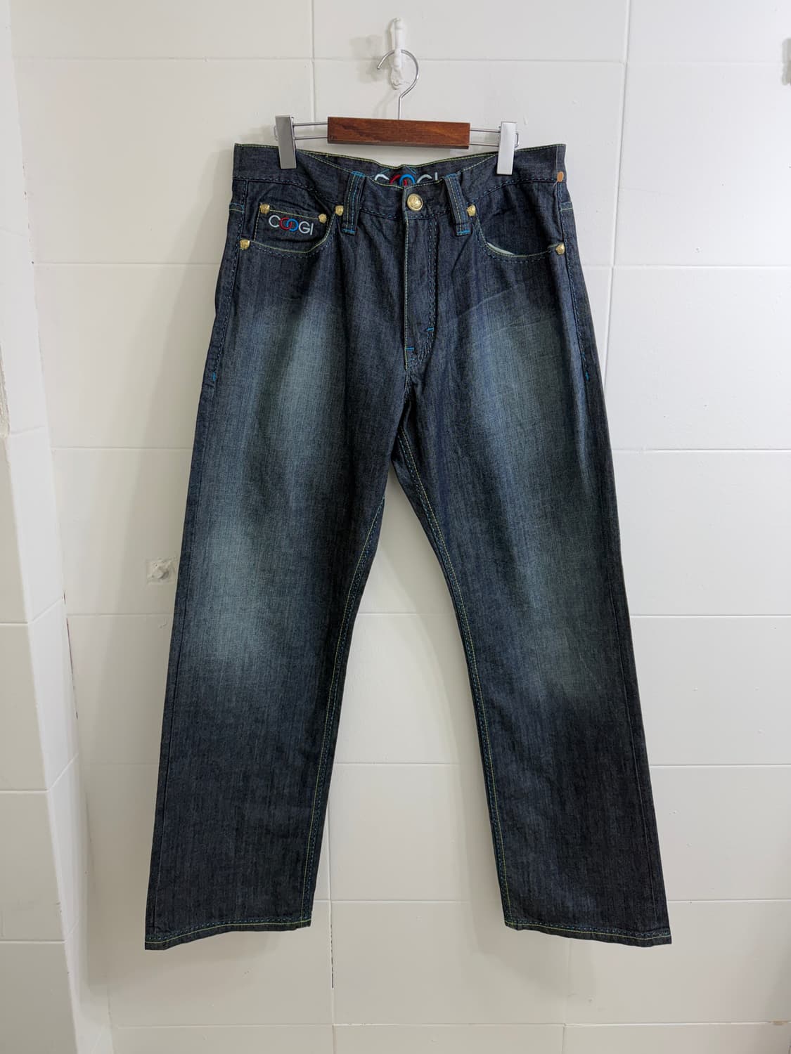 쿠지 유니언잭 화이트 펑크 스트릿 코디 세트 상품이미지9