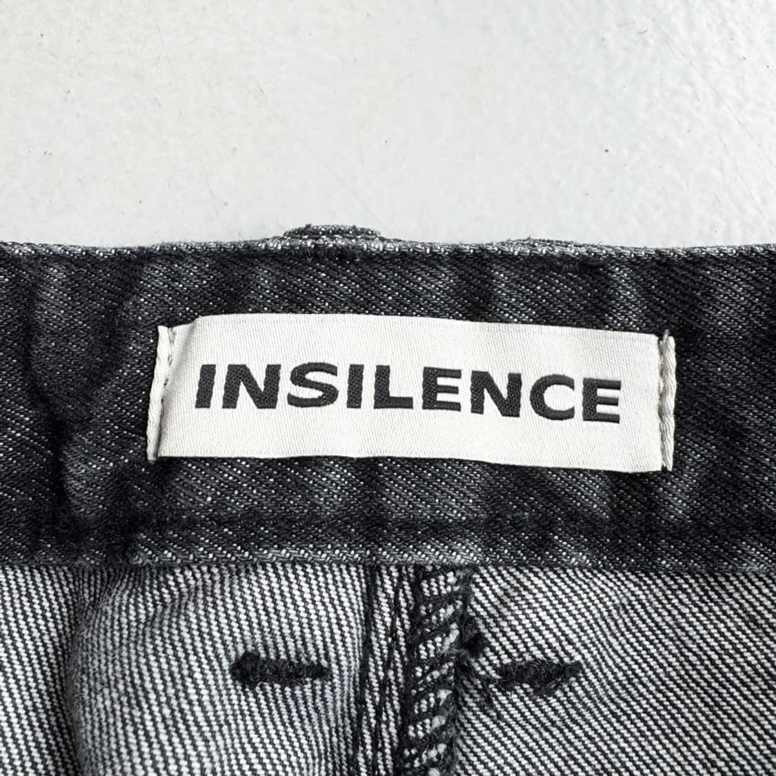 인사일런스 카펜터 흑청 와이드 데님팬츠 상품이미지7