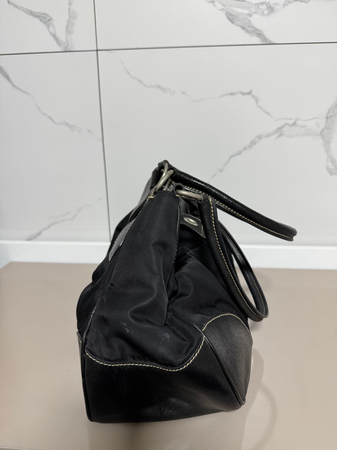 프라다 나일론 레더호보백  상품이미지2