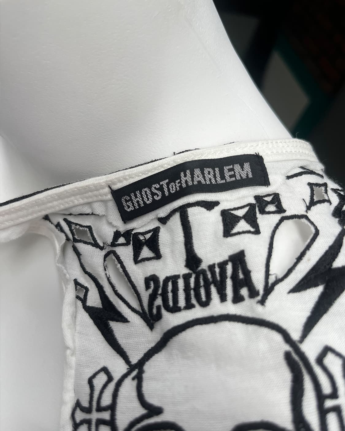 Ghost of Harlem skull sleeveless 상품이미지7
