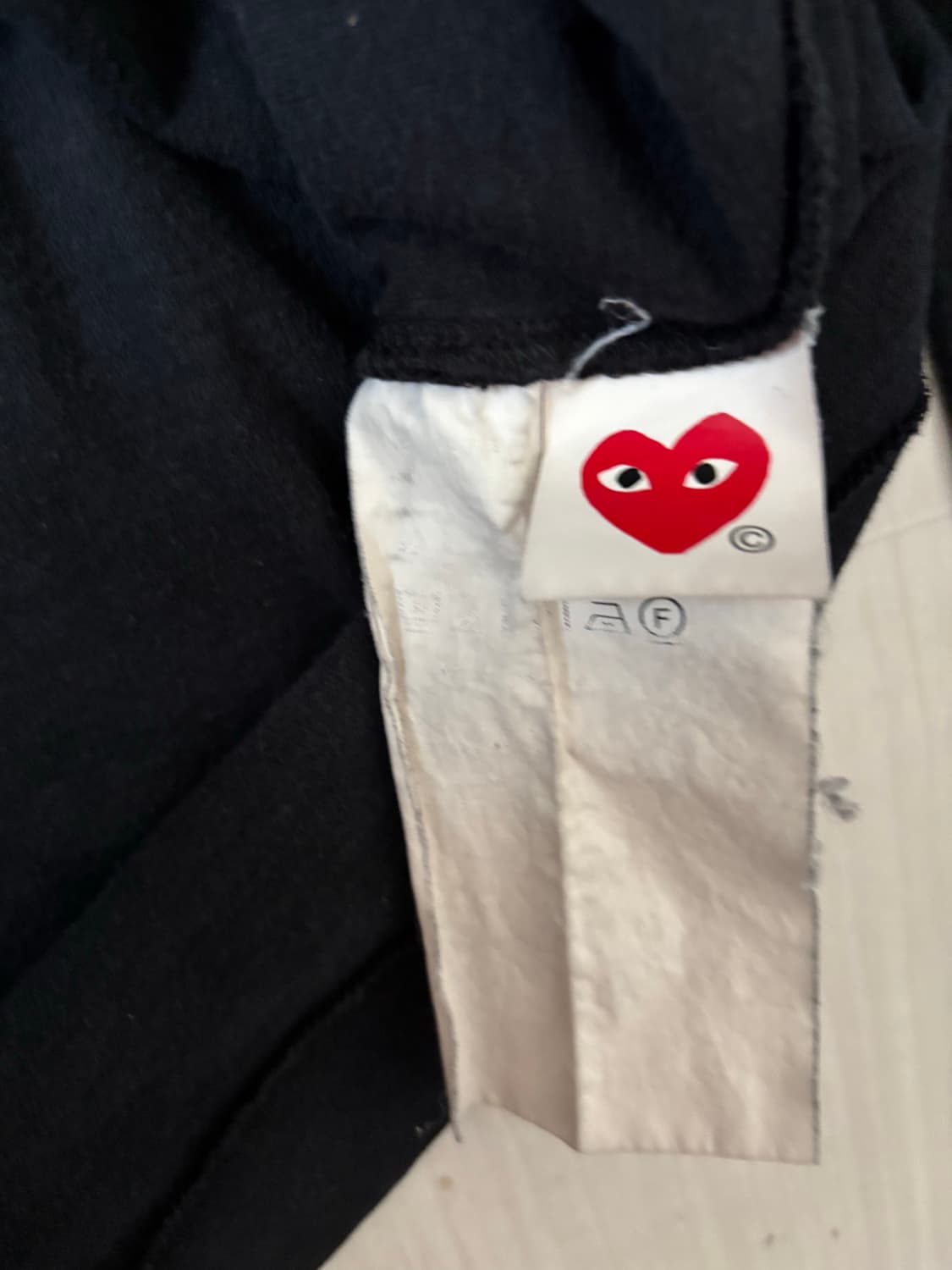 꼼데가르송 롱슬리브 L 상품이미지3