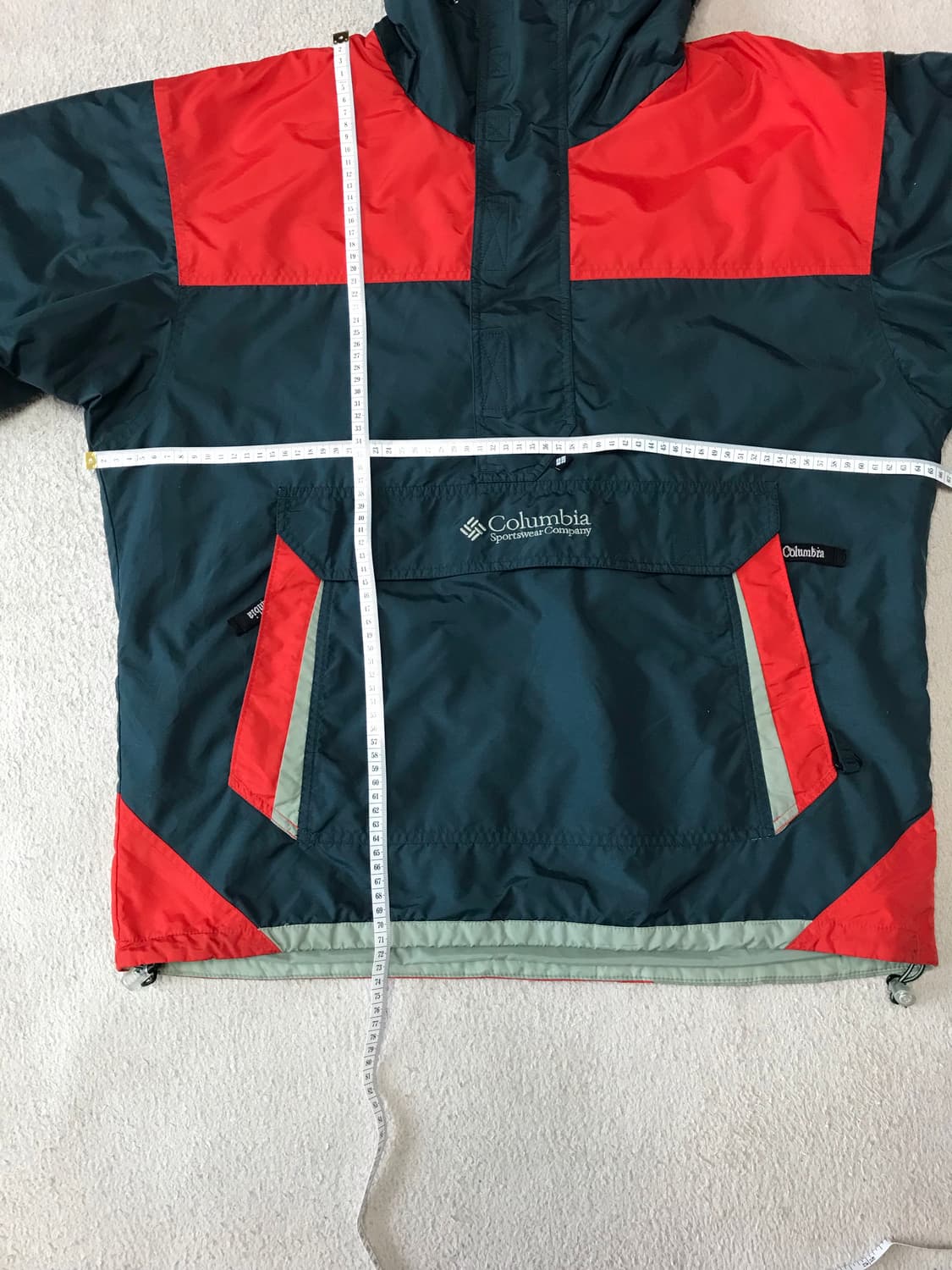 컬럼비아 풀오버 아노락 하프집 자켓 상품이미지10