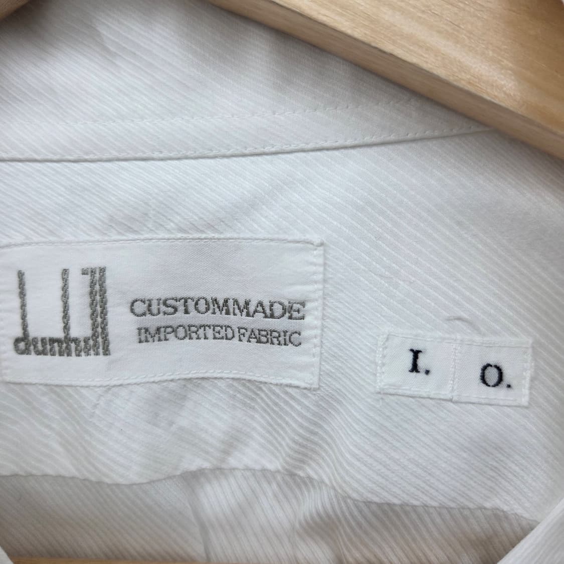 던힐 패턴 화이트 셔츠 남방 남XL 상품이미지5