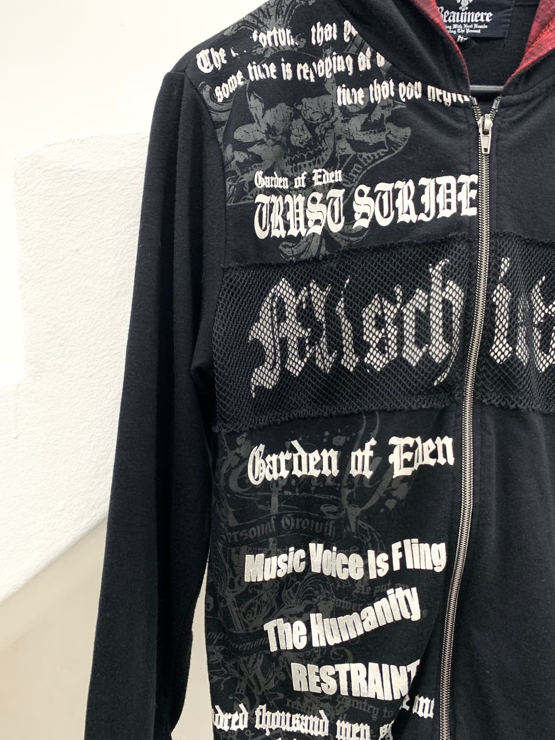 Beamere punk detail hoodie  상품이미지7