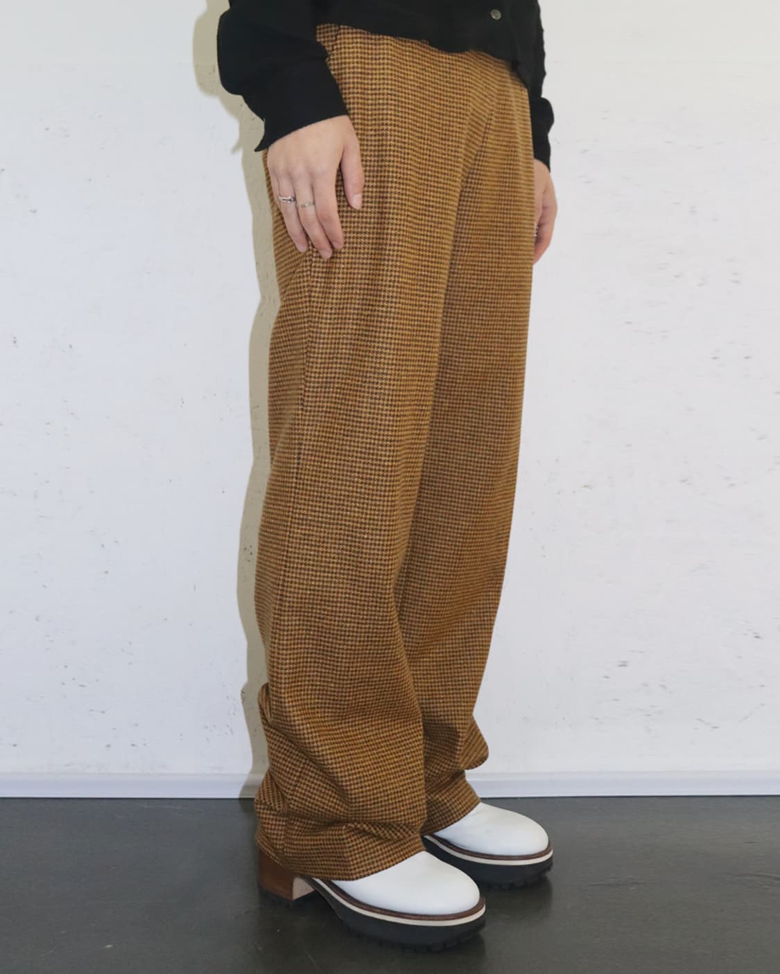 에스까다 스포츠 06AW 하운드투스 울 슬랙스 상품이미지2