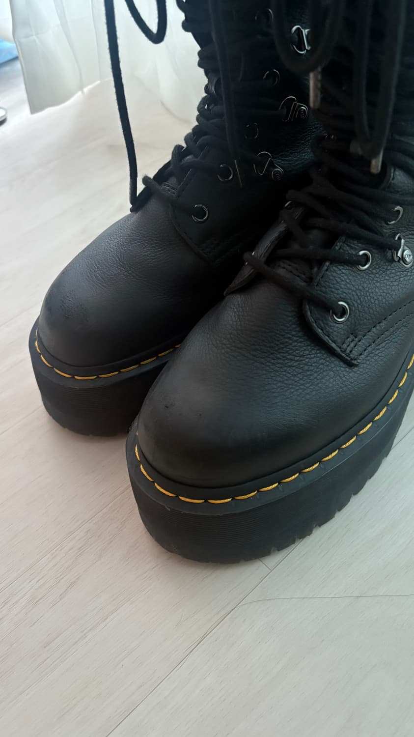 닥터마틴 1B60 MAX HDW 블랙 롱부츠 UK6 240 245 상품이미지8