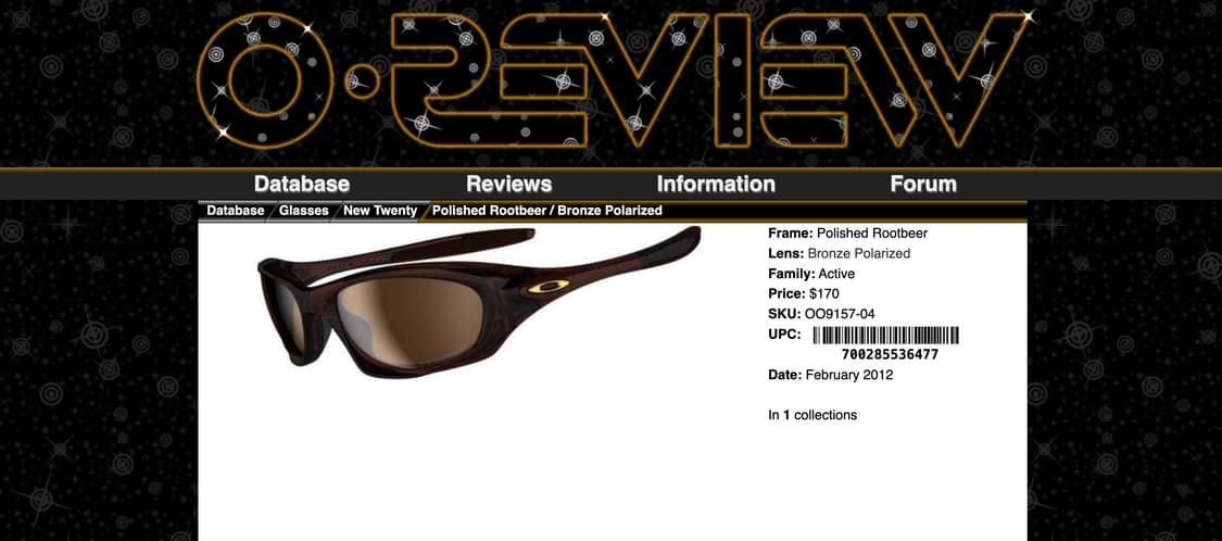 오클리 트웬티 XX  상품이미지2