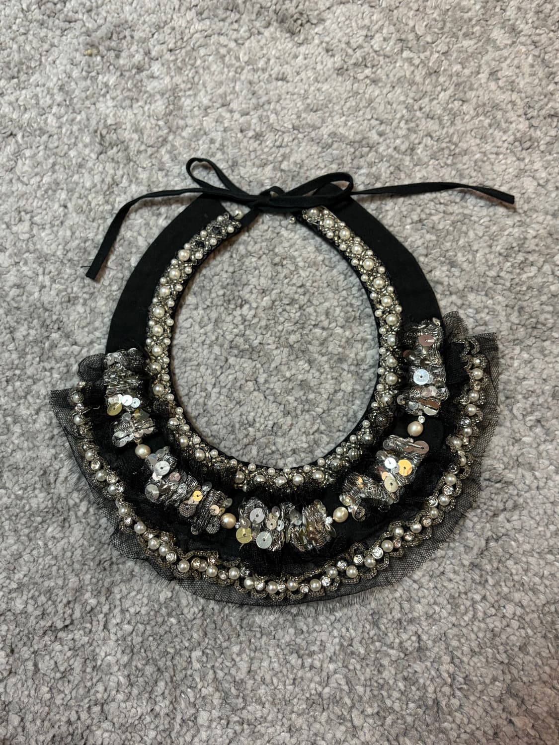 tricot COMME DES GARCONS 비즈칼라 상품이미지1