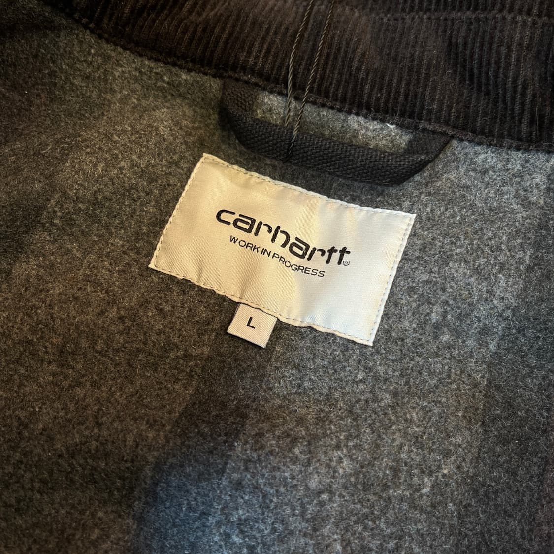 칼하트 WIP 디트로이트 자켓 블랙 [ 105 ] 상품이미지5