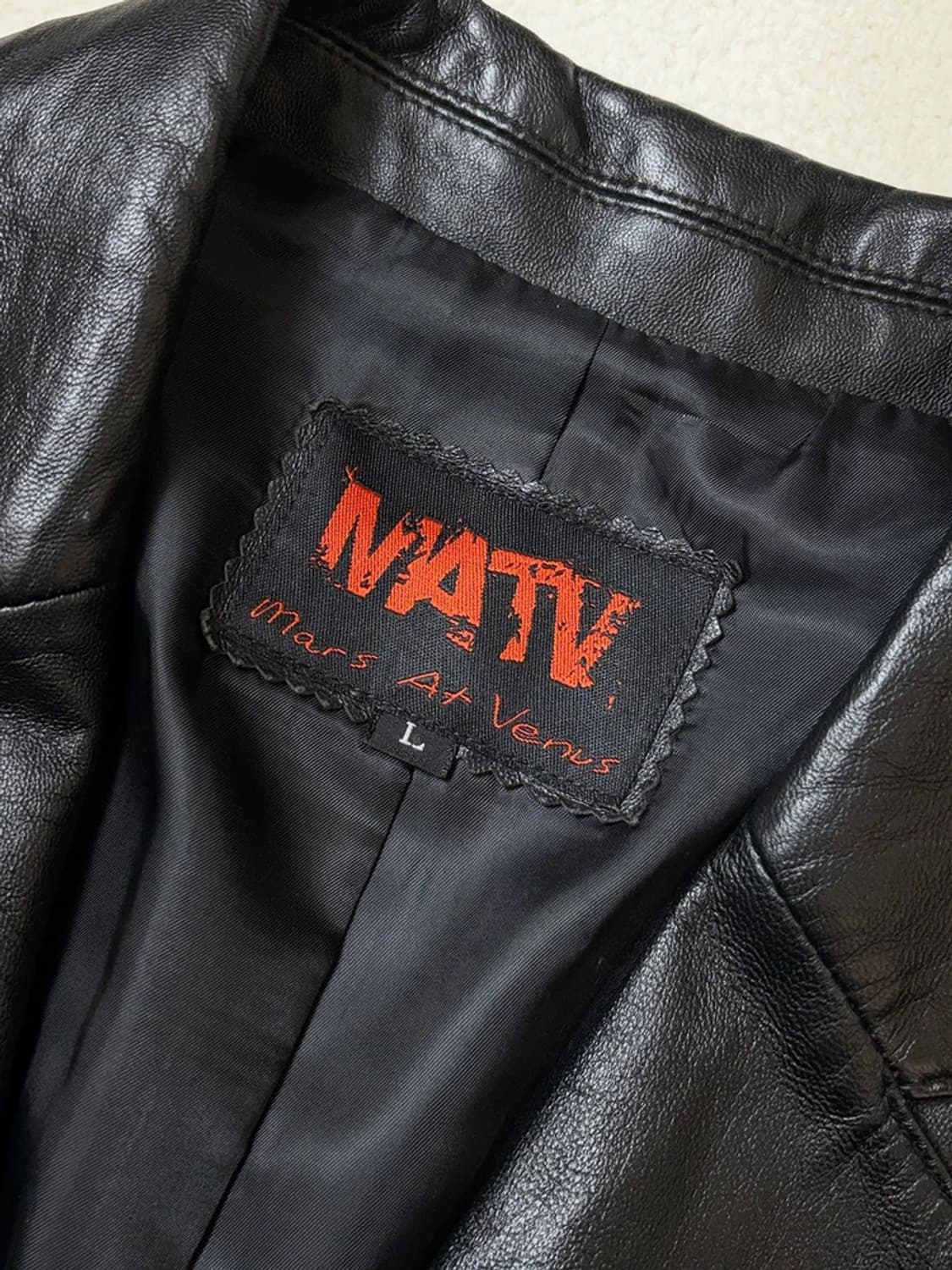 MATV 00's 양가죽 블레이저 자켓 PN9198 상품이미지5