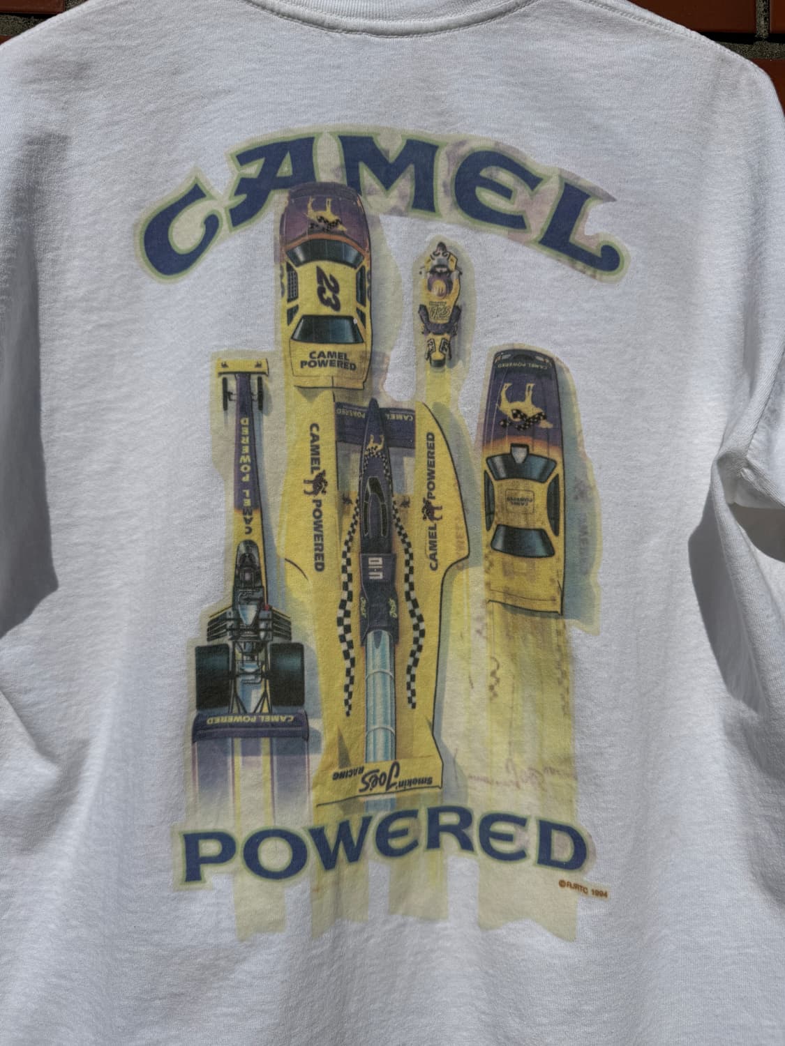 Camel 카멜 90s 레이싱 프로모션 빈티지 티셔츠 상품이미지2