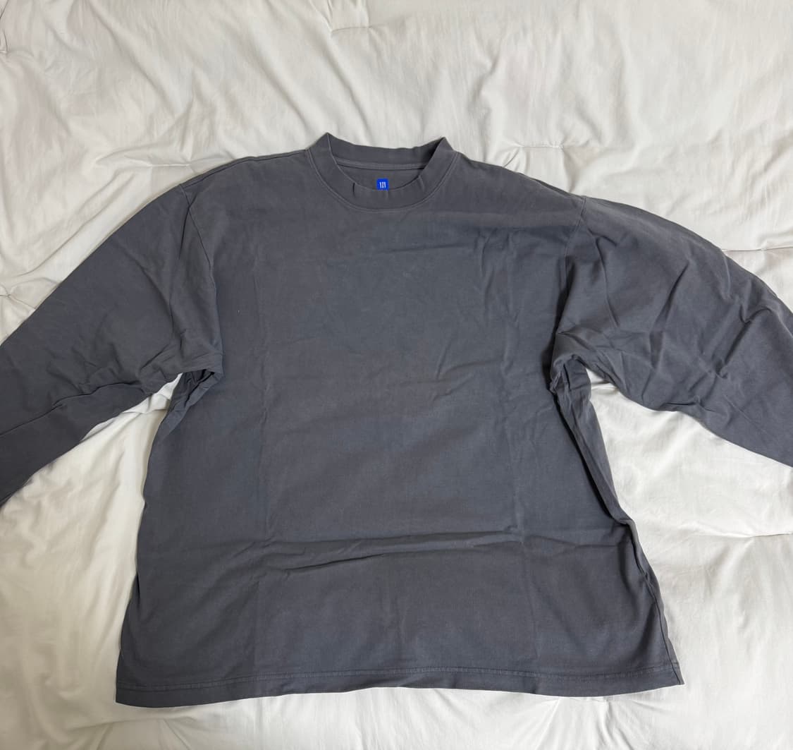 이지갭 롱슬리브 차콜 상품이미지2