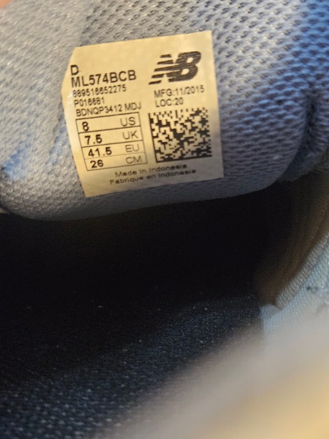 뉴발란스 574 ML574BCB 스니커즈
 상품이미지10