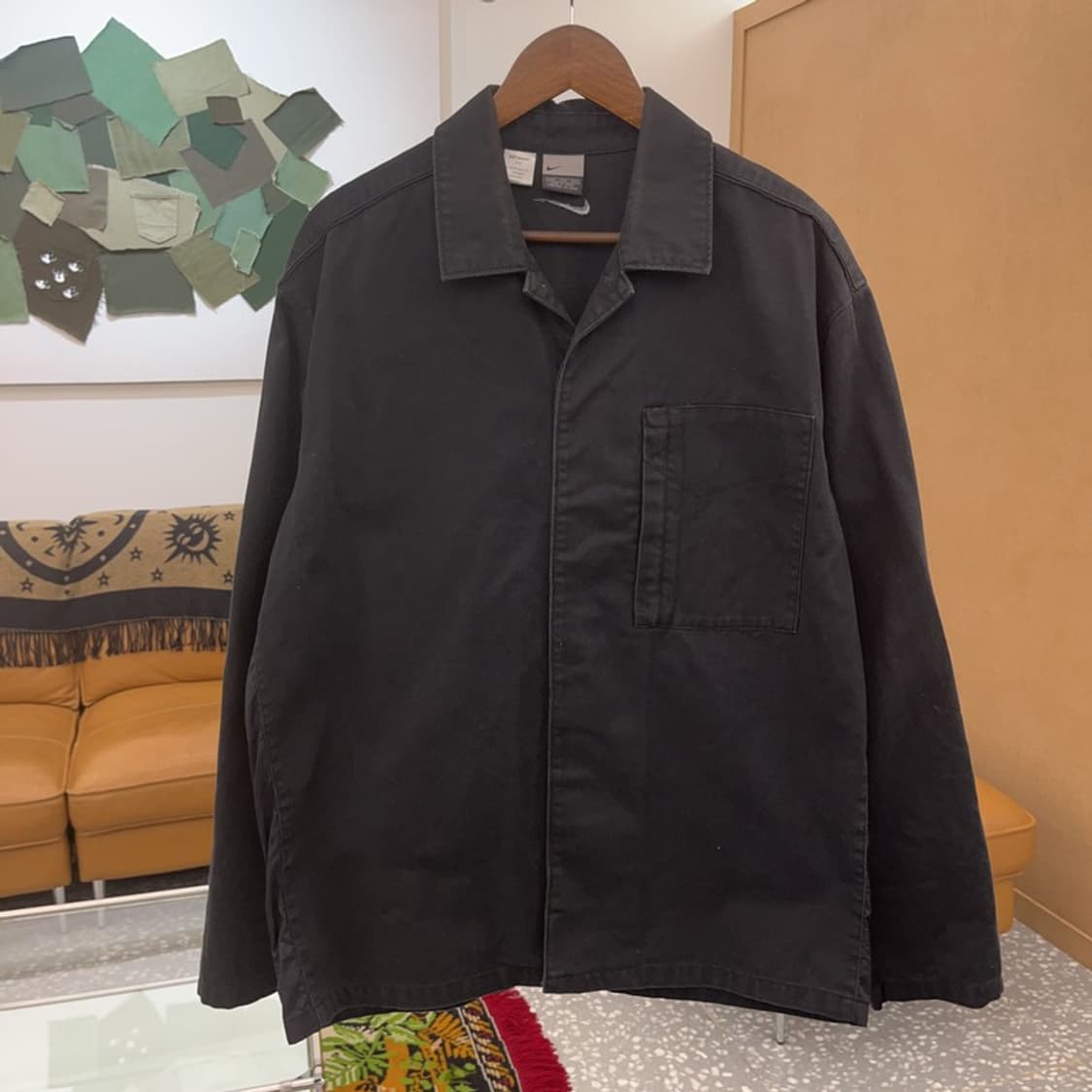 나이키 올드스쿨 암패치 블루종 워크 자켓 110 C06259 상품이미지2