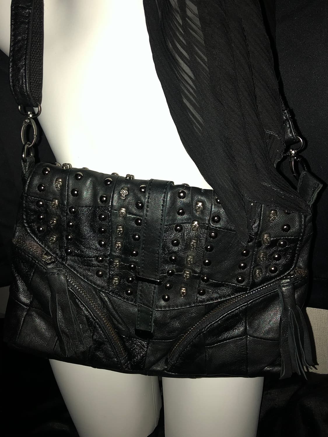 [Skull_veil] black Bag 상품이미지5