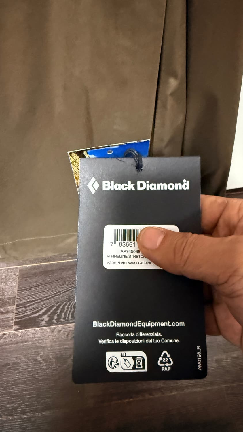 블랙다이아몬드 파인라인 스트레치 쉘(S)남성 상품이미지5