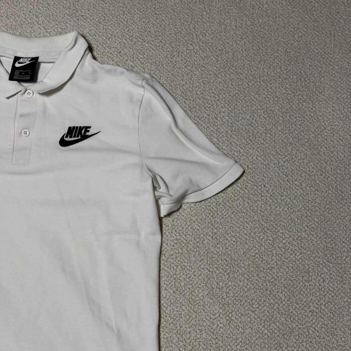 나이키 M 피케 반팔티 화이트 상품이미지4