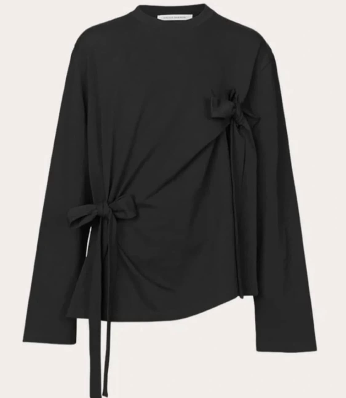 세실리에반센 Cecilie Bahnsen 검은색 탑 상품이미지9