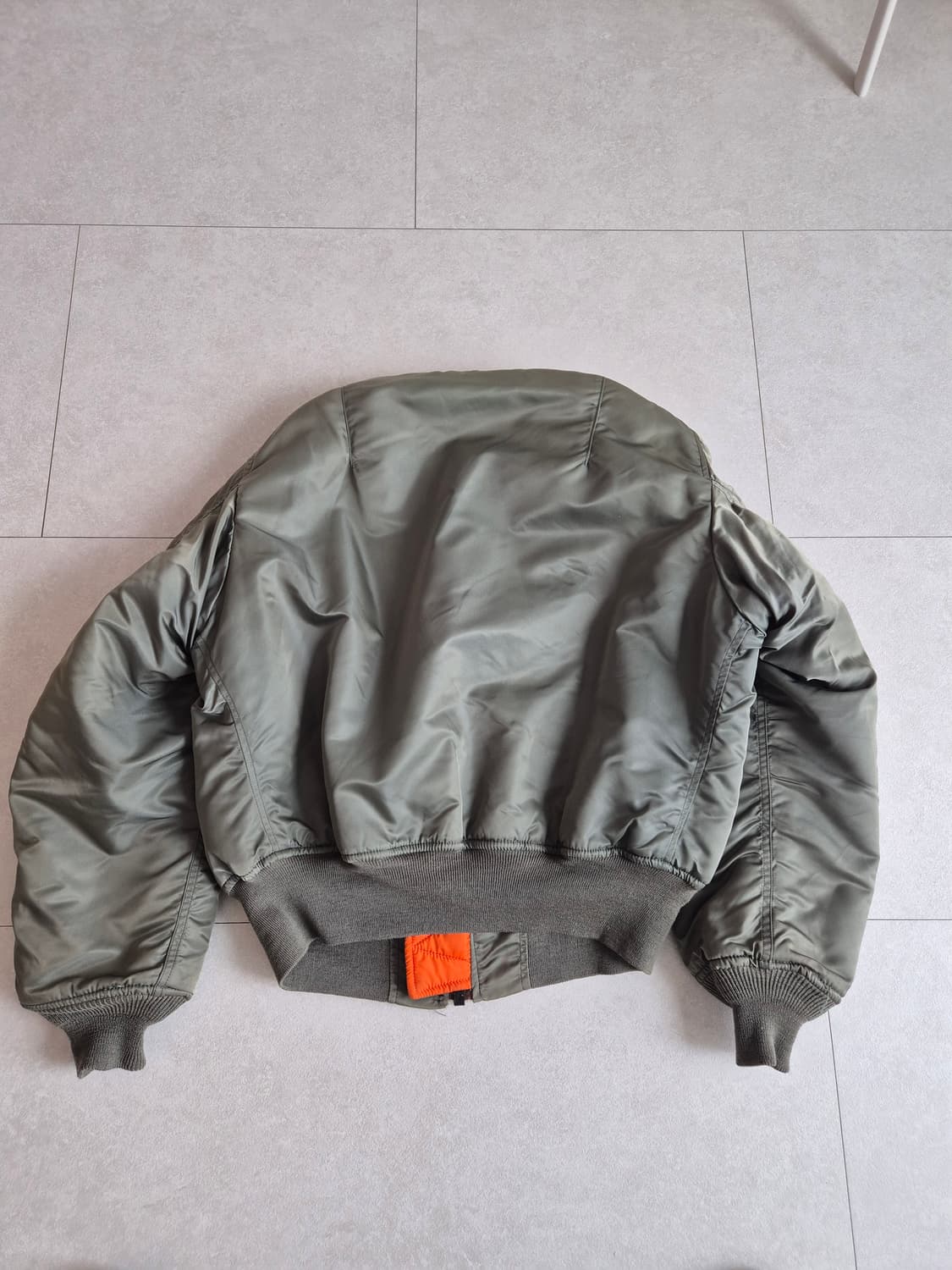 알파인더스트리 68년도Ma-1 정밀복각 Large 상품이미지2