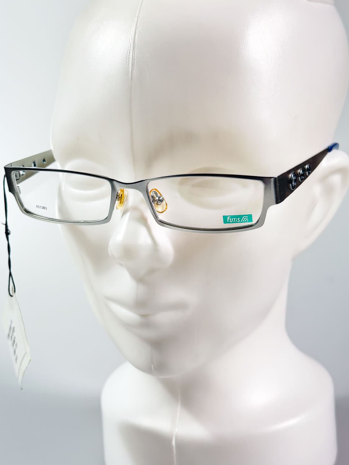 90s FUTIS 실버 메탈 슬림 스퀘어 빈티지 안경 상품이미지8