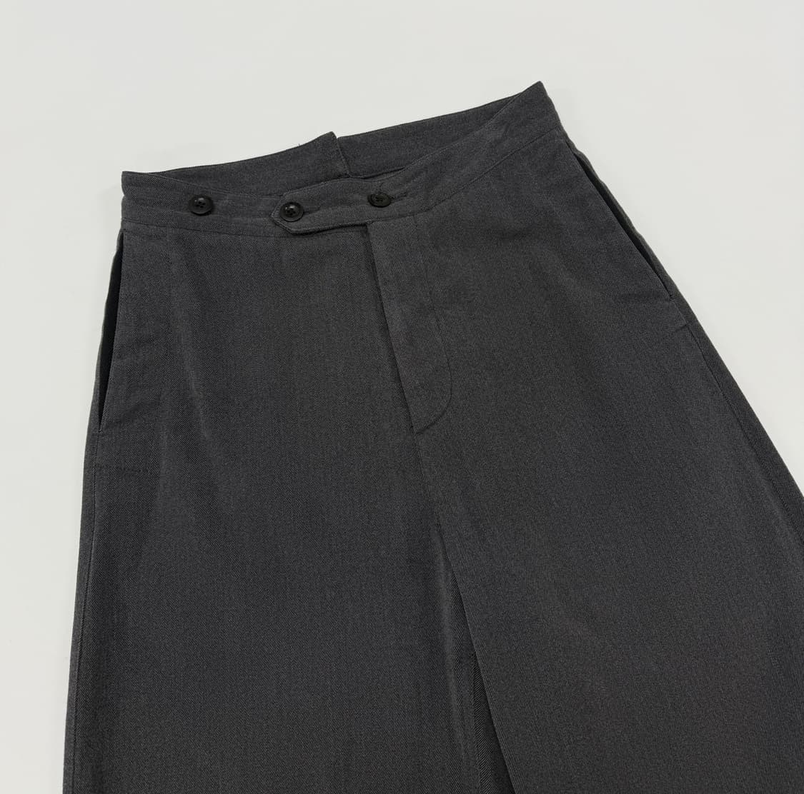 MHL wool cotton wide trouser 상품이미지3