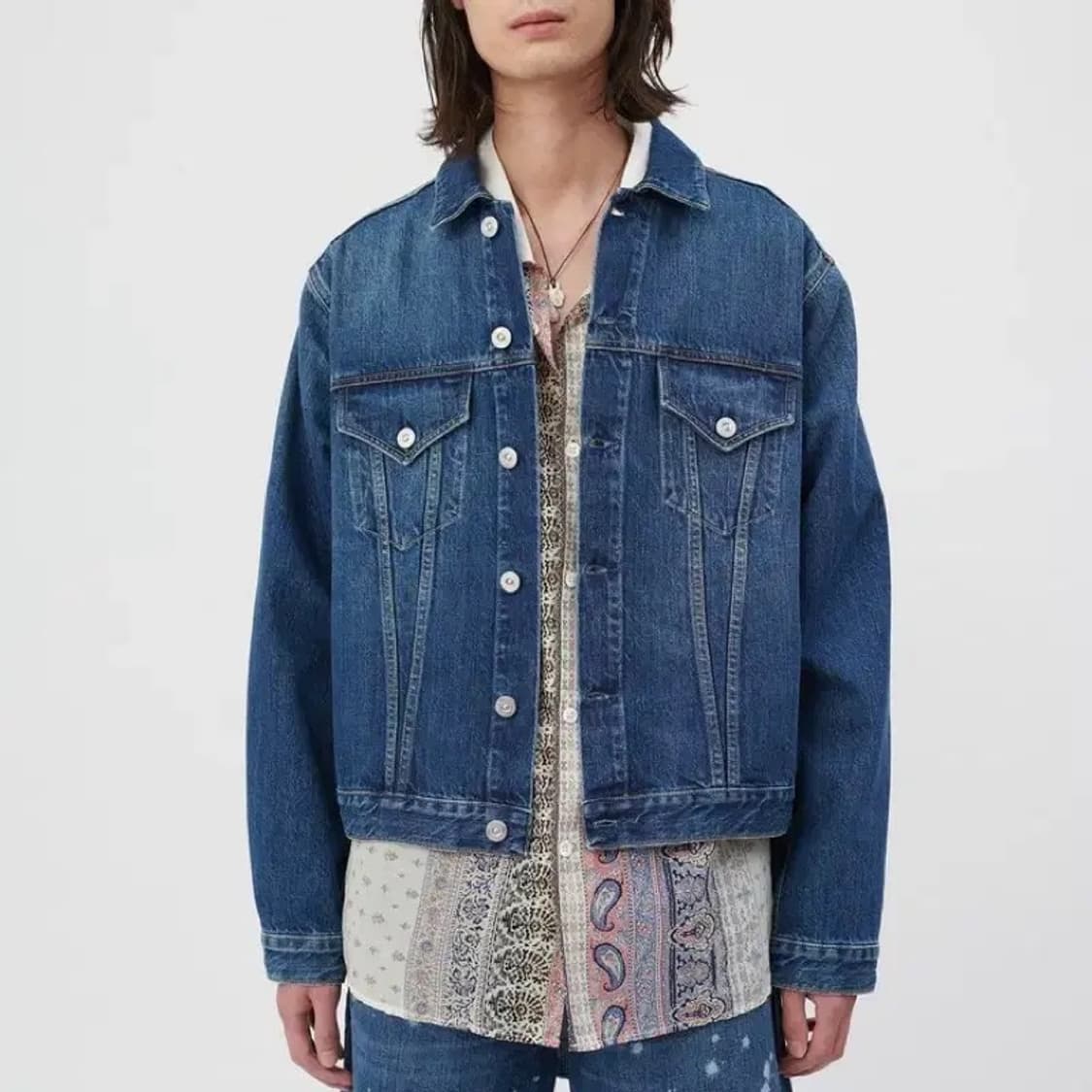 아워레가시 알타몬드 데님 자켓 상품이미지1