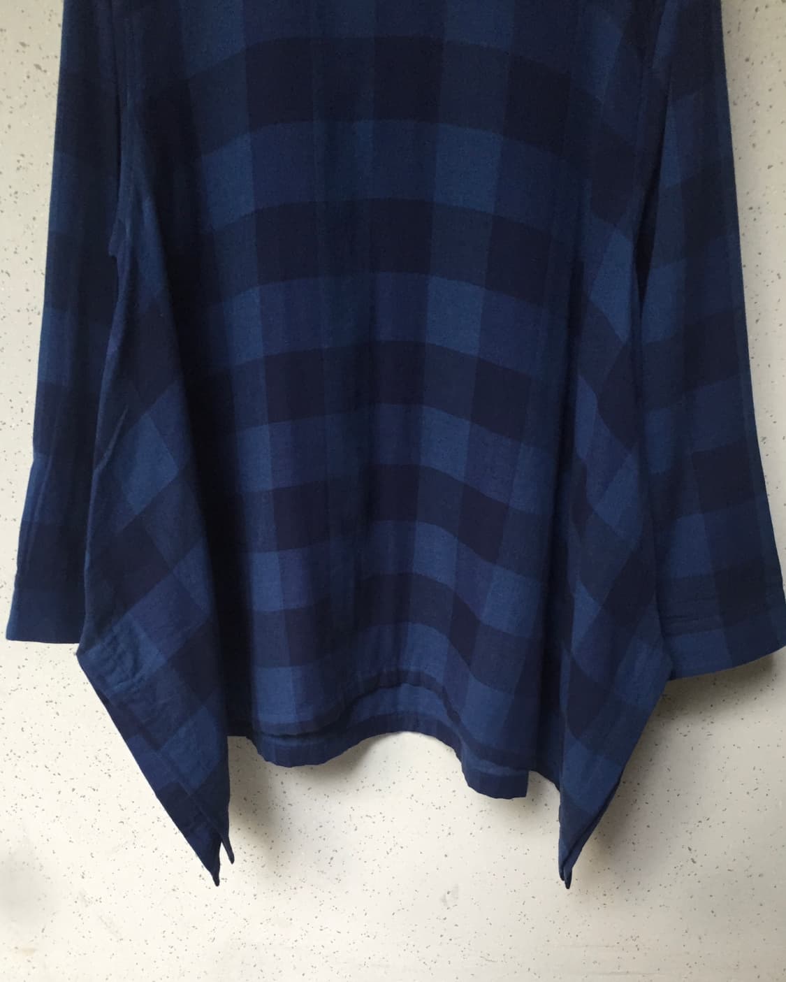 aori check pattern long blouse 상품이미지6