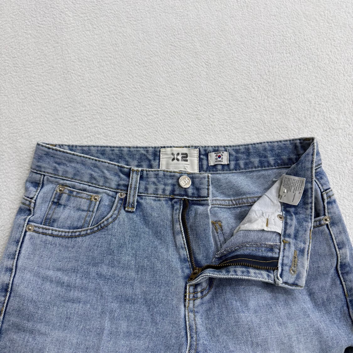M X2 데미지 데님 팬츠 0429T 상품이미지3