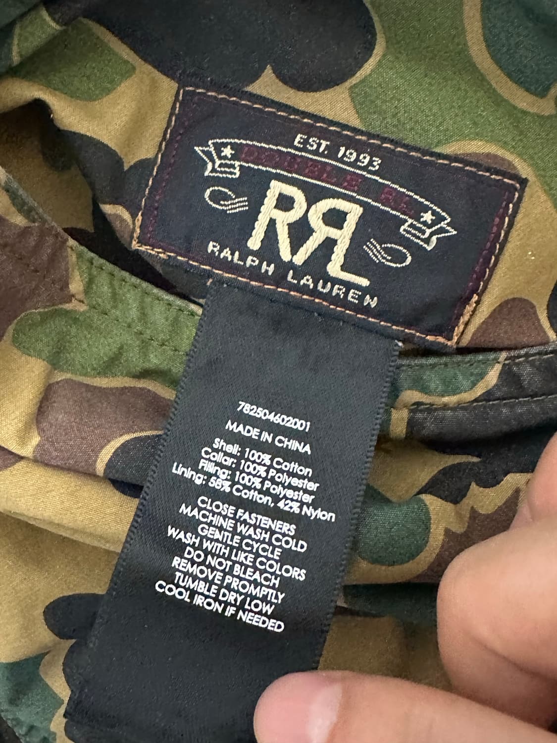 RRL 리버시블 베스트 M 판매 상품이미지7