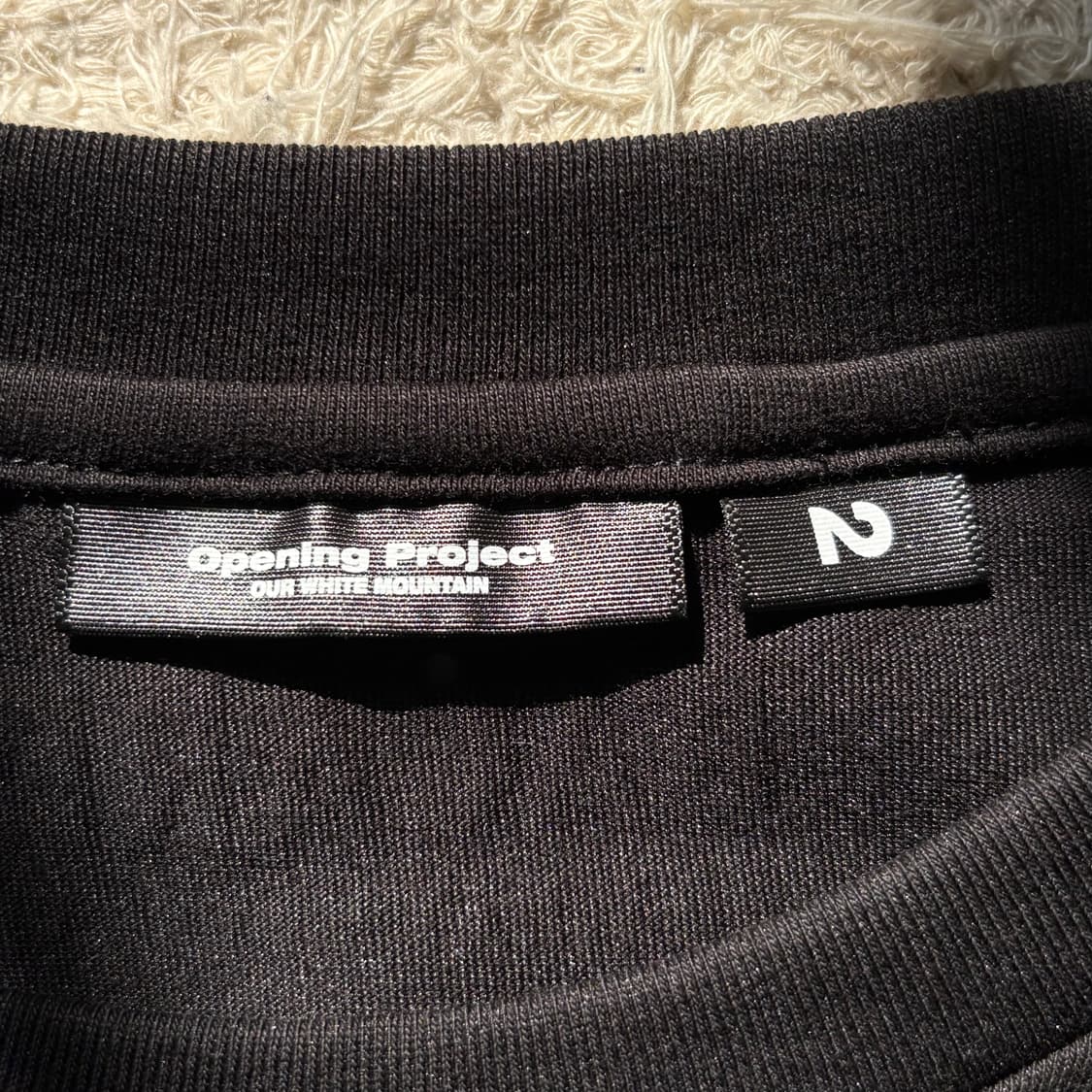 오프닝 프로젝트 x 바카디 로그 플레잉 반팔 티셔츠 상품이미지7