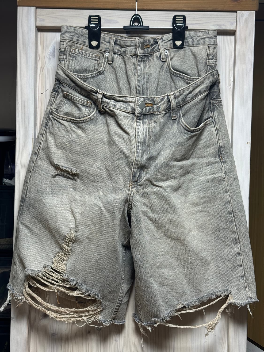 자라 버뮤다 데님 팬츠 상품이미지1