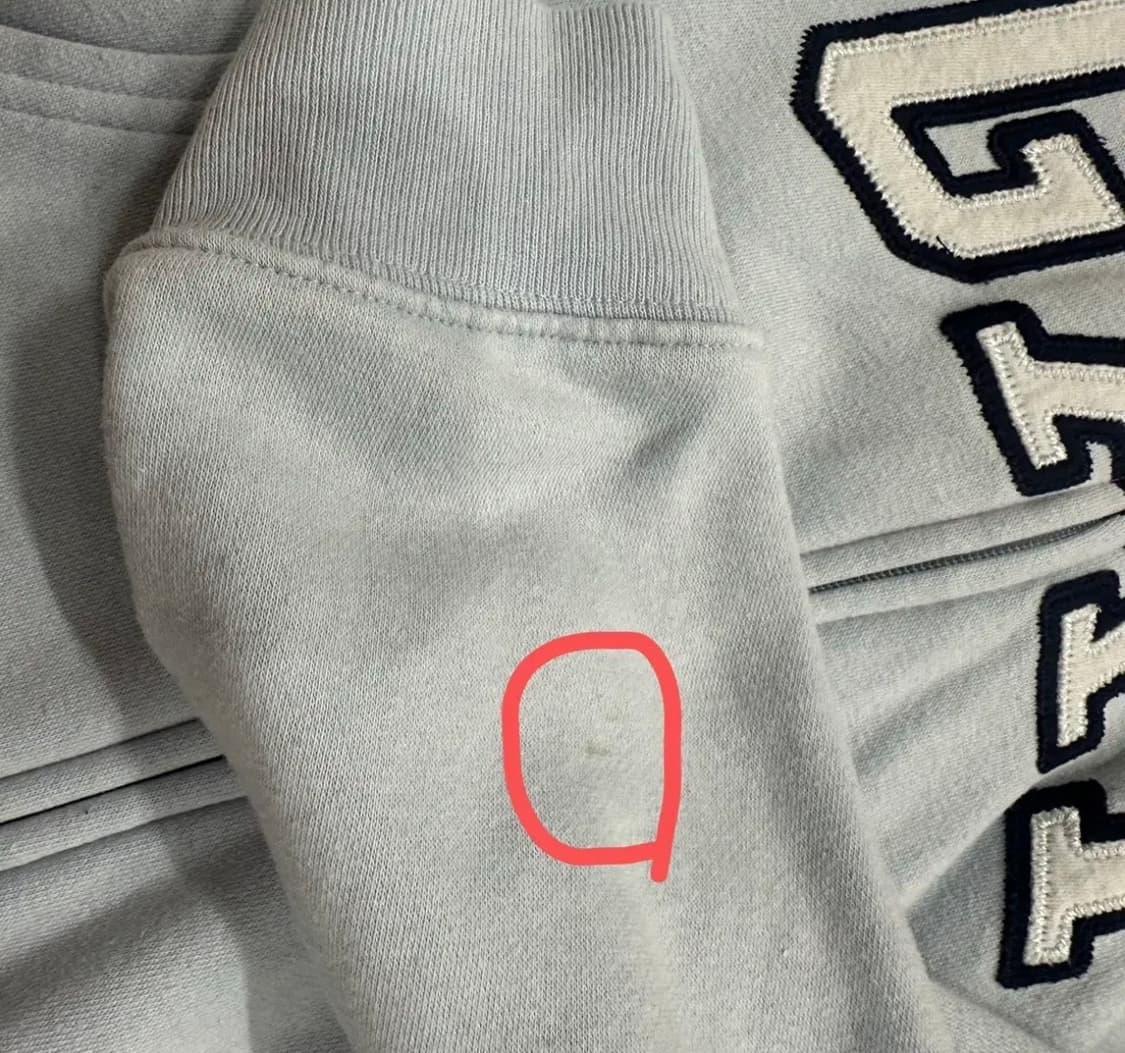 GAP 갭 기모 후드집업 소라 하늘 시나모롤깔 (L) 상품이미지4