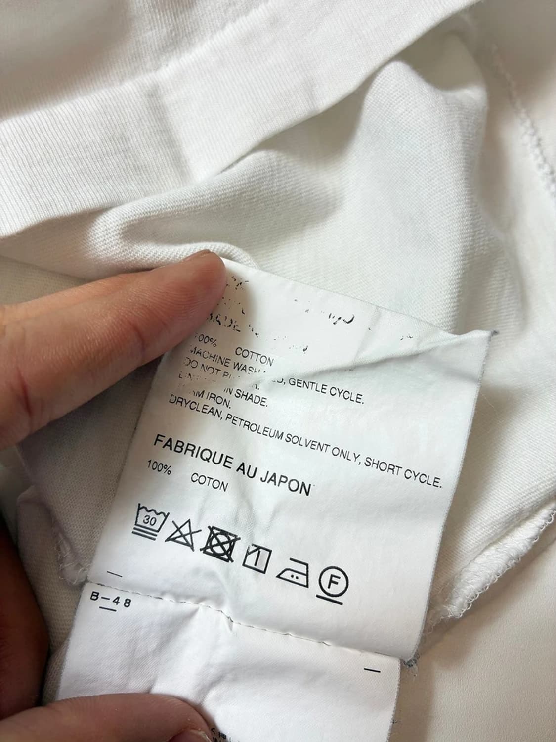 꼼데가르송 우먼스 하트 와펜 반팔 티셔츠 PN8562 상품이미지8