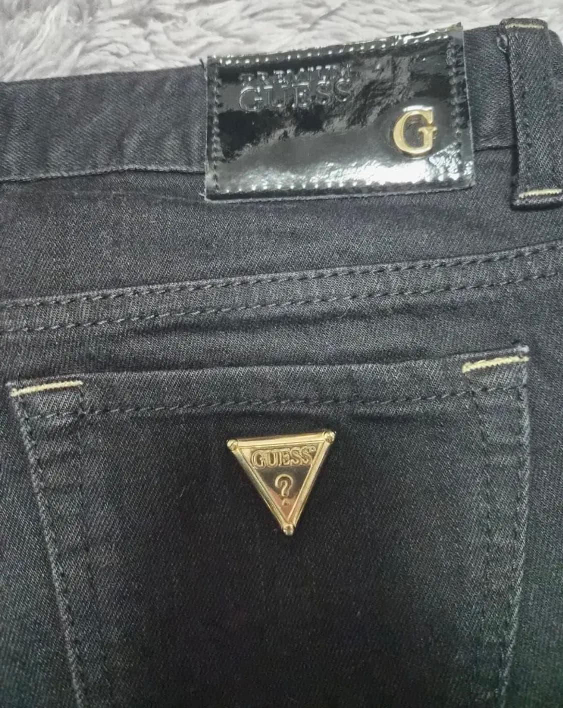게스 프리미엄 블랙진 상품이미지3