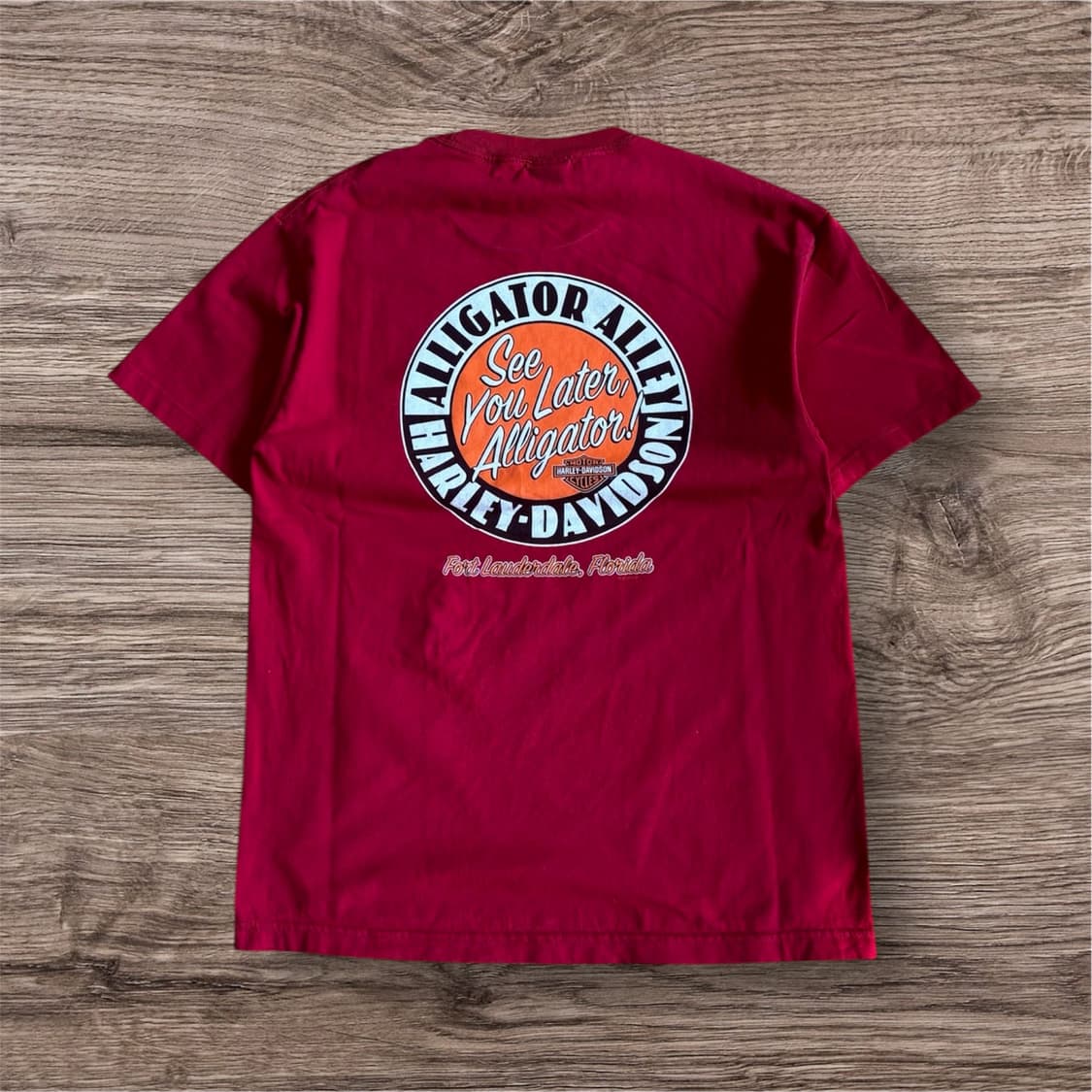 Harley Davidson ALLIGATOR ALLEY T-shirt 상품이미지3