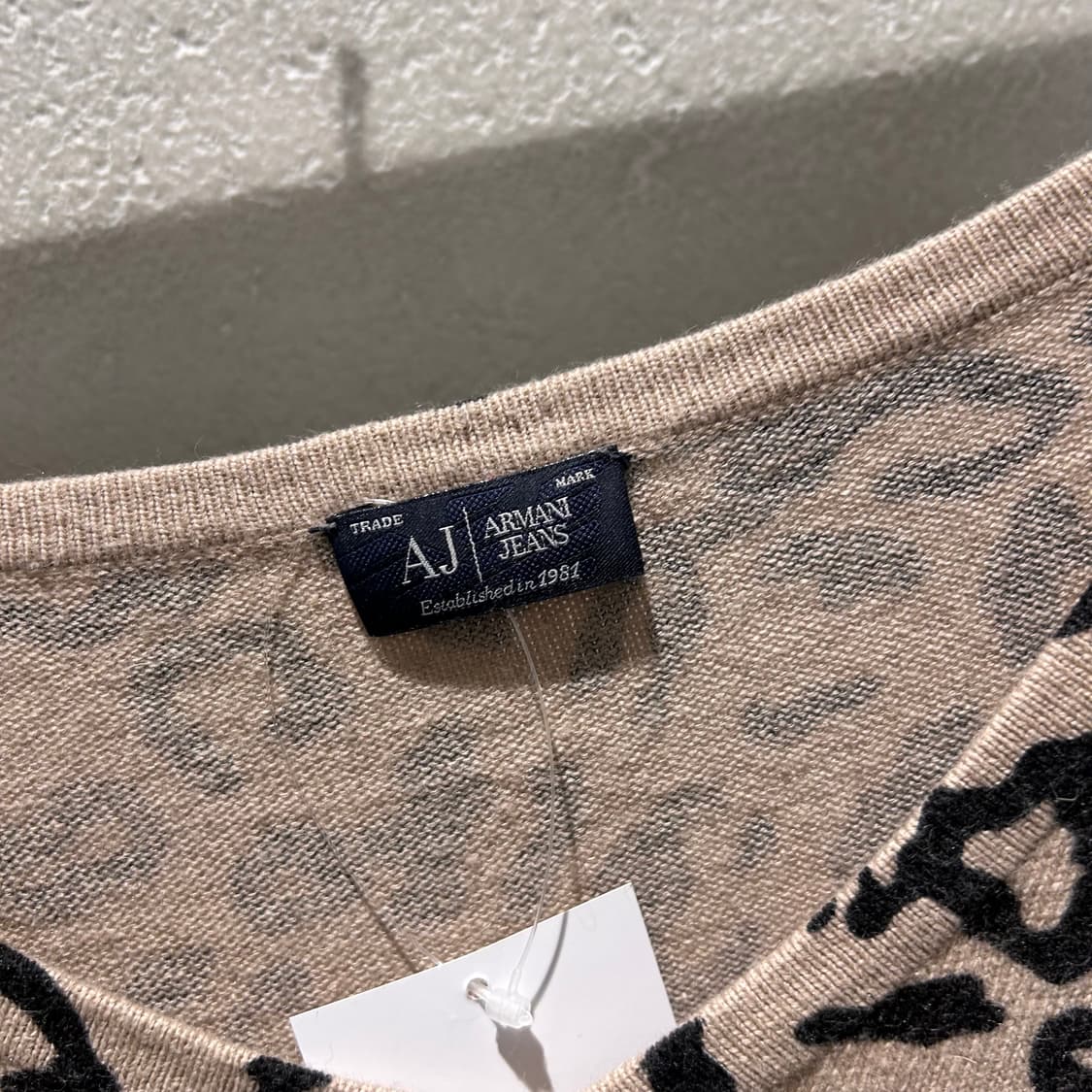 Armani Jeans Archive Leopard Knit 상품이미지7