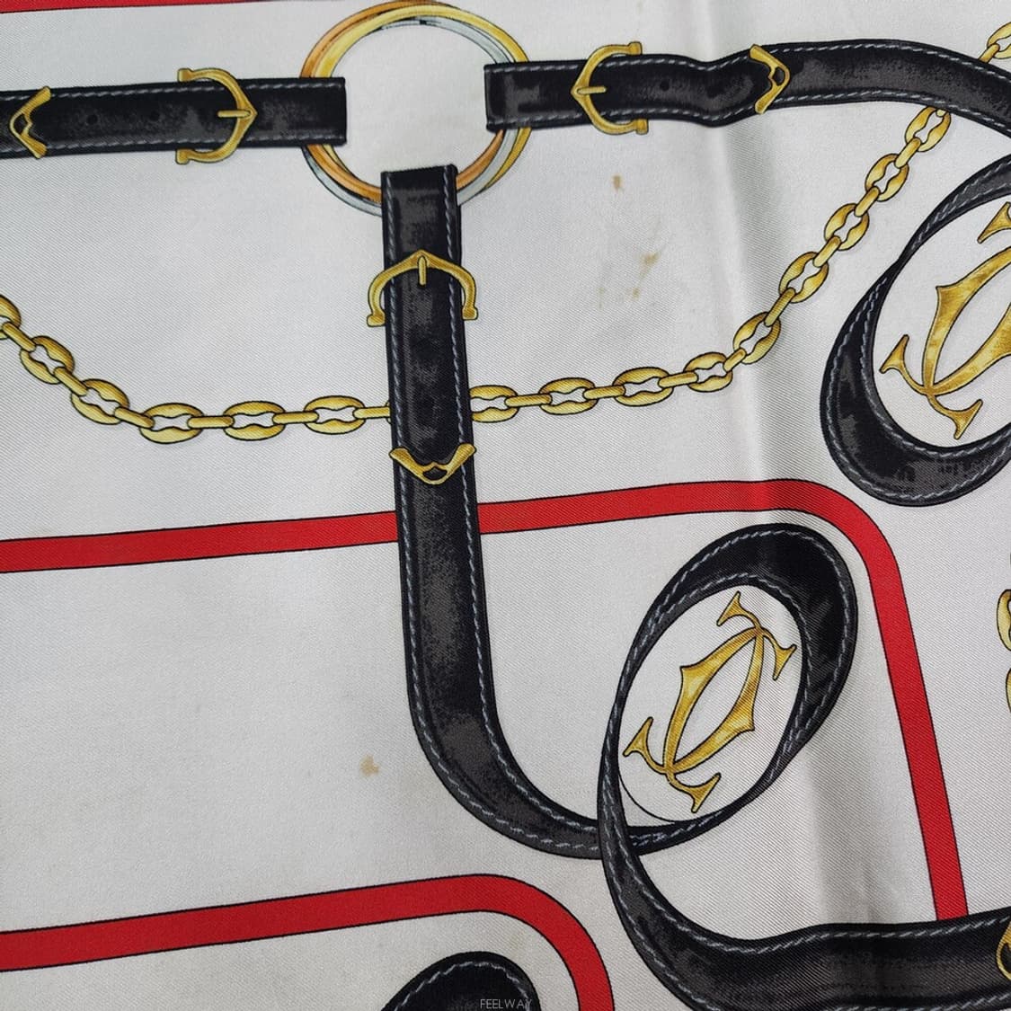 까르띠에 실크 스카프 상품이미지5