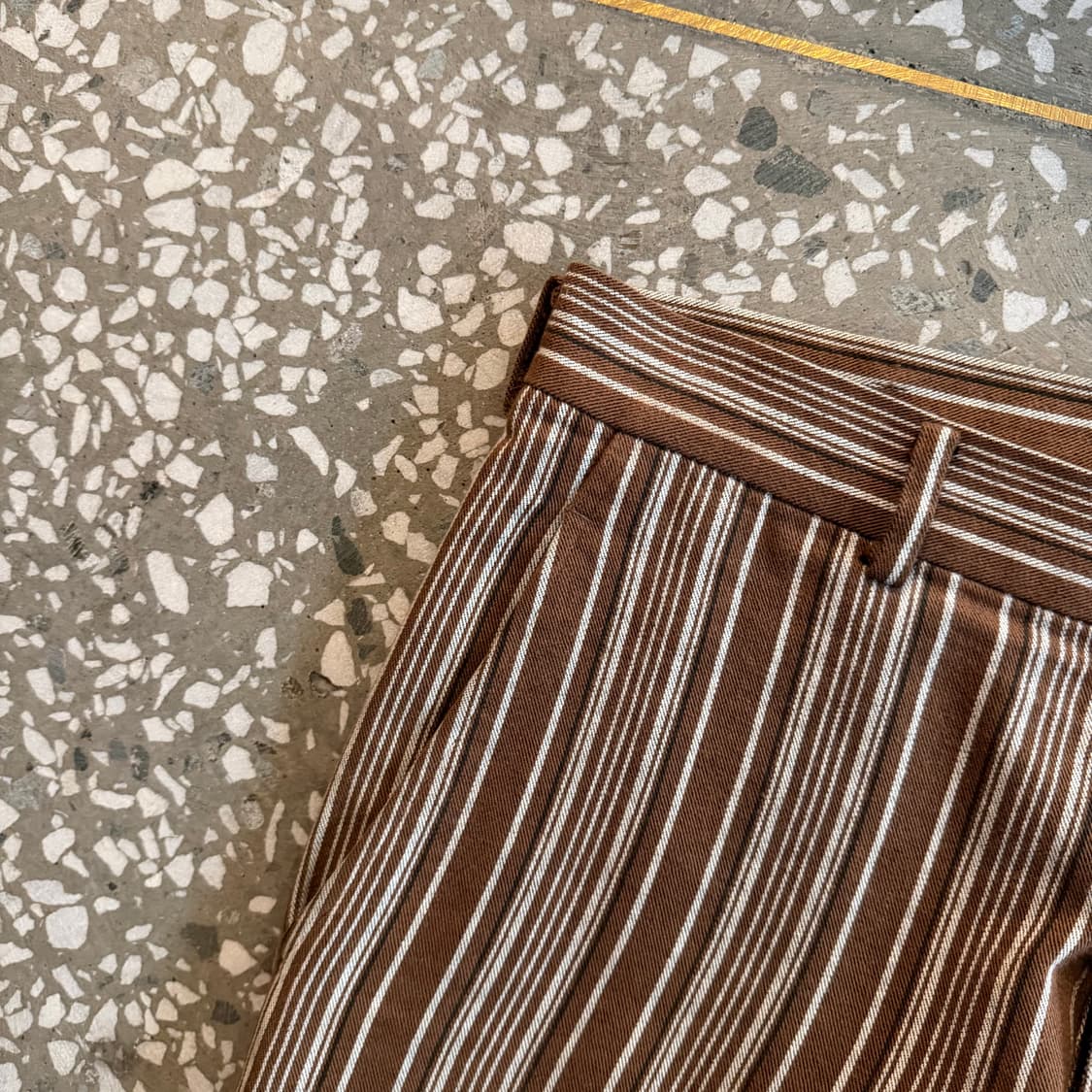 00s 꼼데가르송 옴므 스트라이프 팬츠 상품이미지6