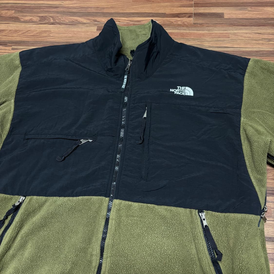 올드스쿨 노스페이스 데날리 말차 그린 폴라텍 후리스 플리스 자켓 xl 상품이미지2