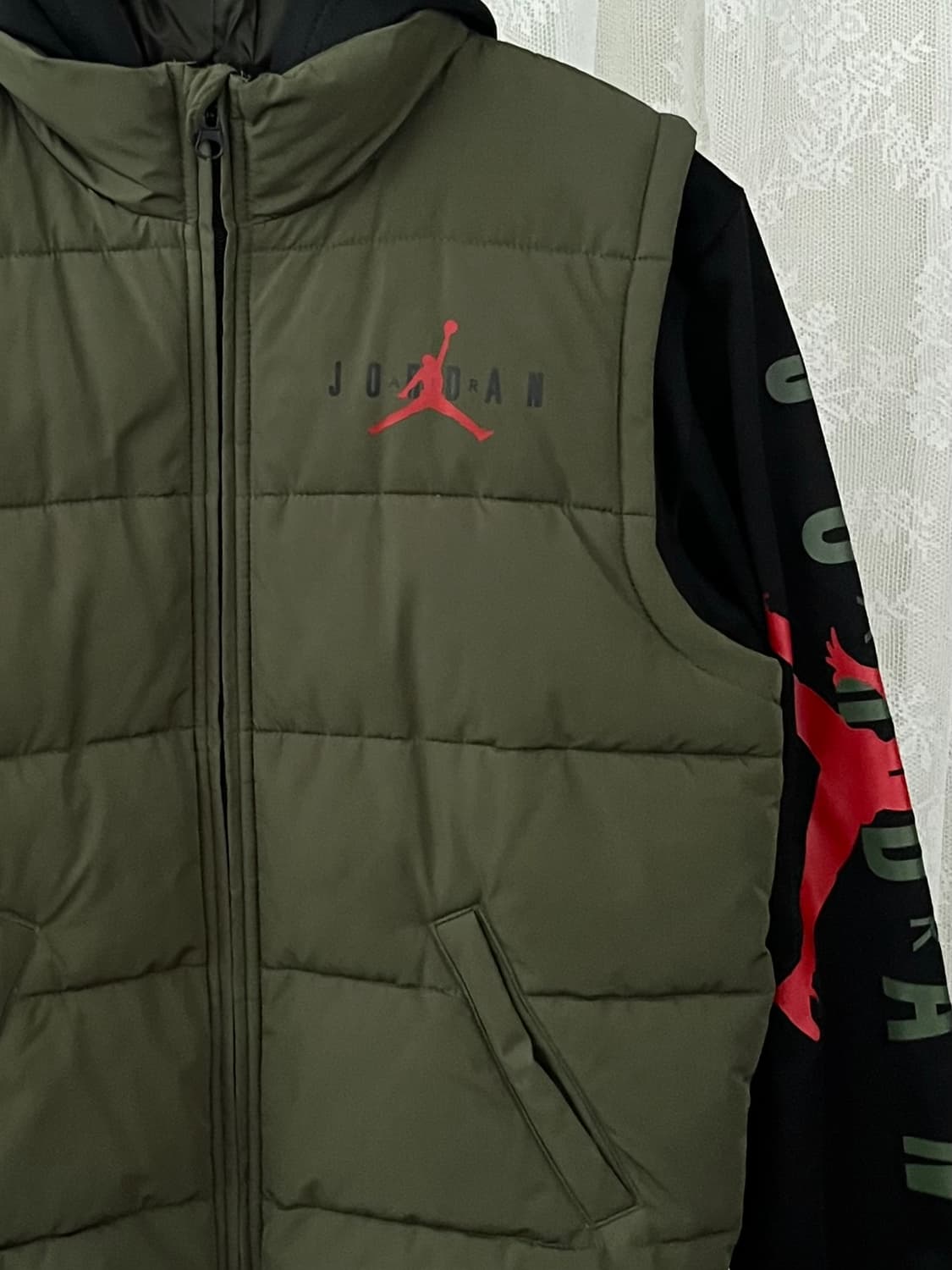 L) 12-13y 조던 키즈 경량 패딩 점퍼 상품이미지3