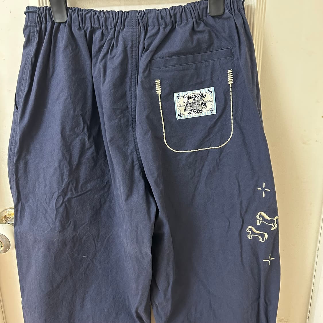 [RRXNAON] DRAWING STITCH PARACHUTE PANTS 상품이미지6