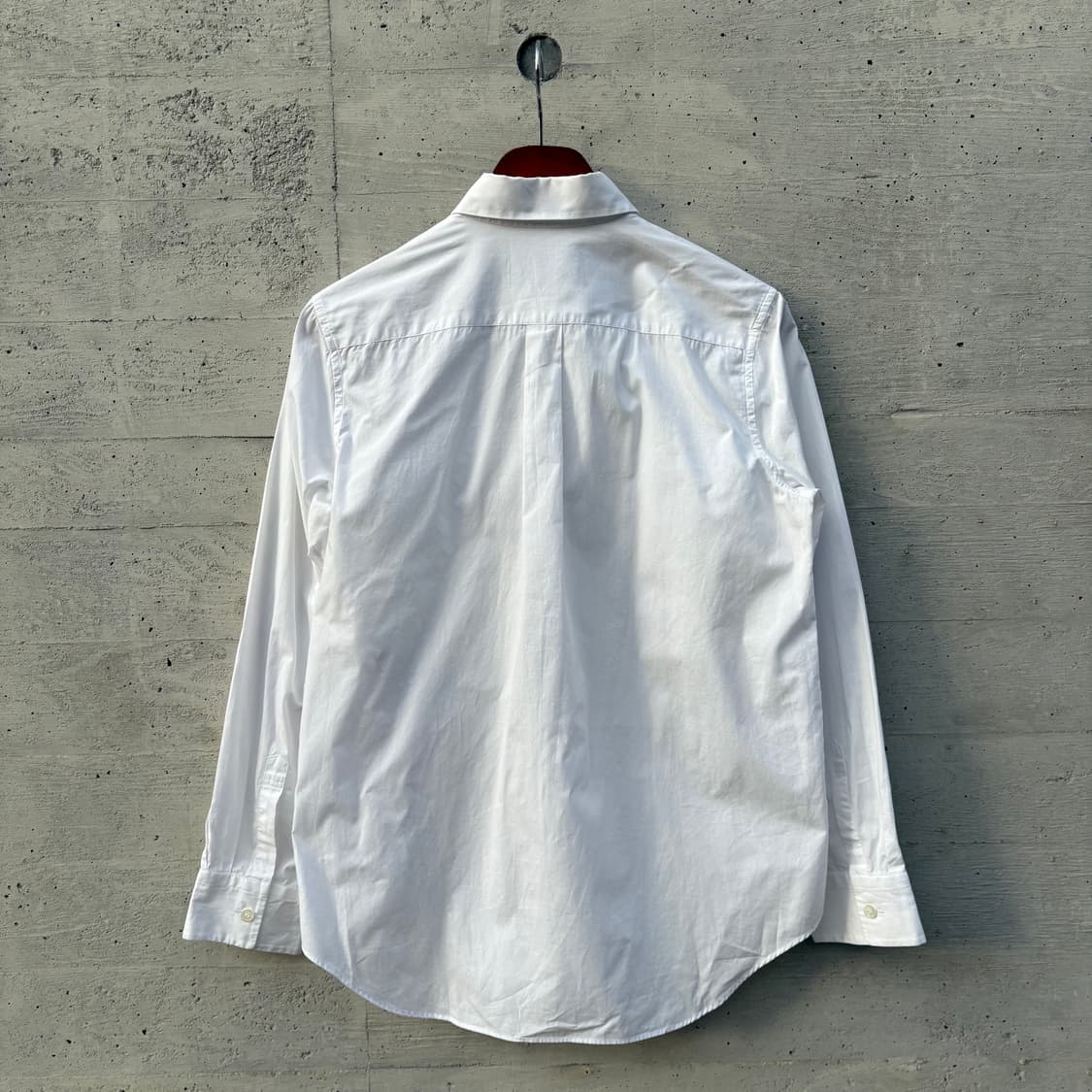 꼼데가르송 트리콧 러플 디테일 화이트 셔츠 상품이미지5