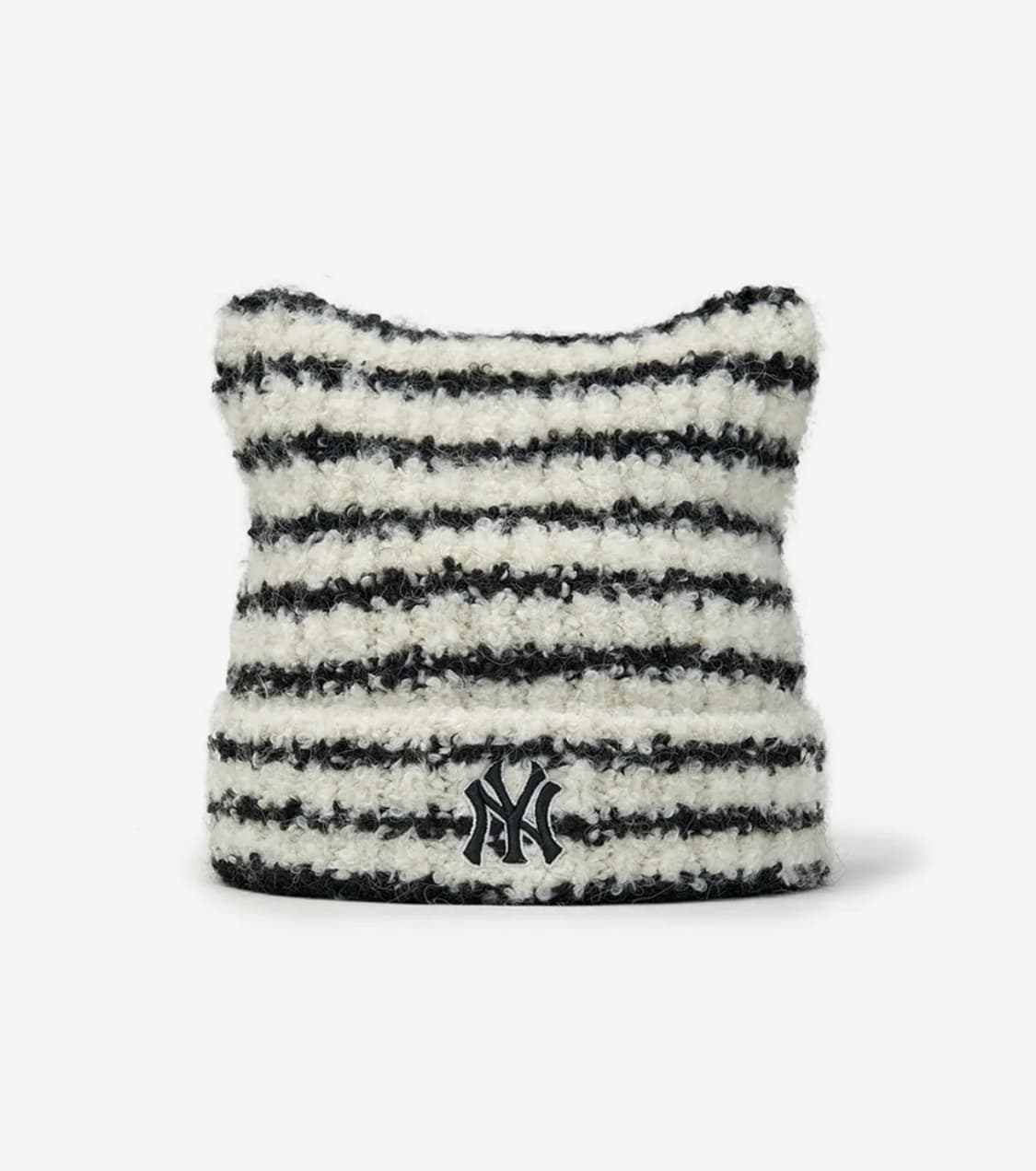 mlb 엠엘비 스트라이프 미야옹 비니 상품이미지1