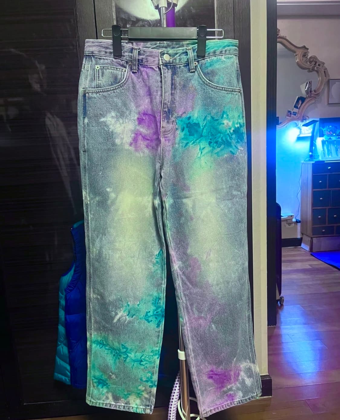 [남성S]벌스데이수트 타이다이데님팬츠 상품이미지1