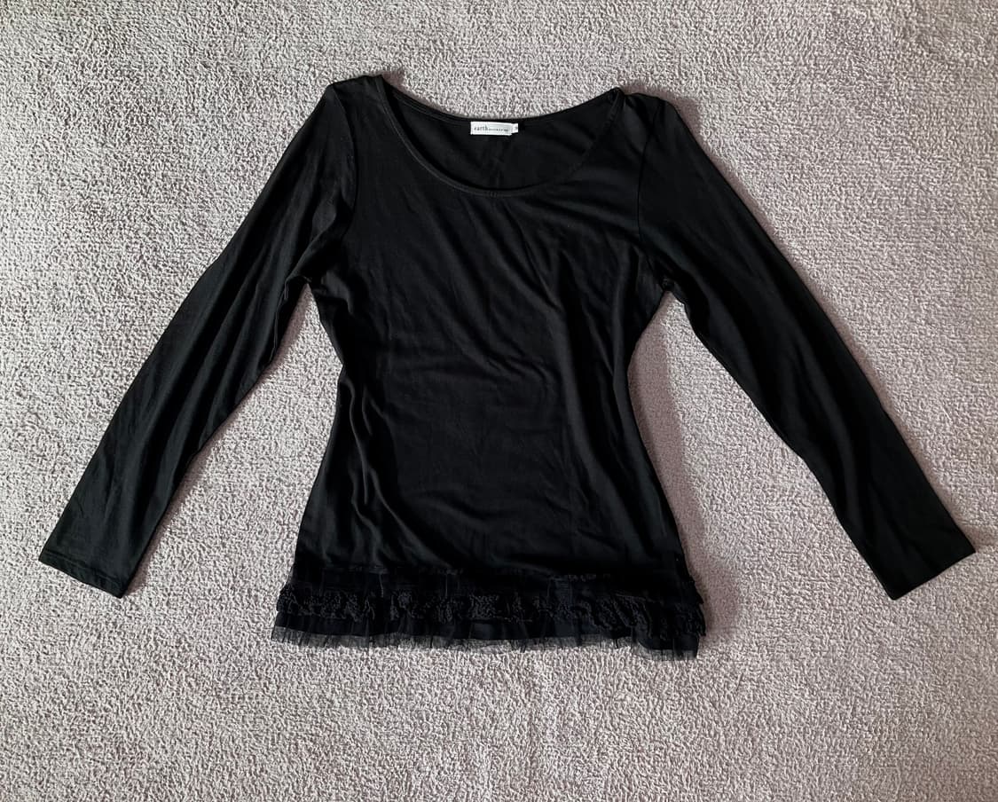 earth music&ecology vintage lace top 상품이미지1