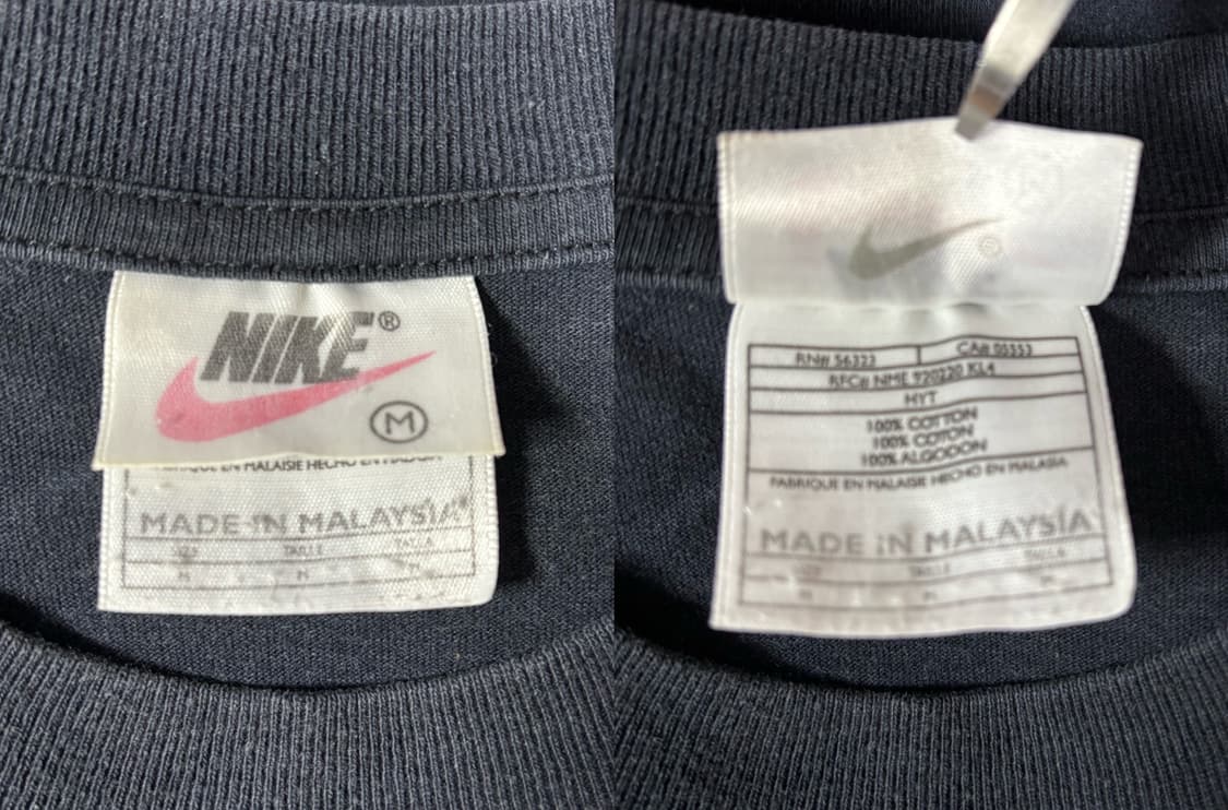 90s nike big swoosh 빈티지 나이키 빅스우시 반팔 티셔츠 상품이미지4