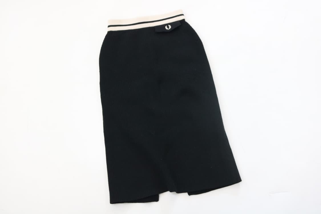 Fred Perry 프레드페리 빈티지 스트라이프 밴딩 니트 스커트 상품이미지2