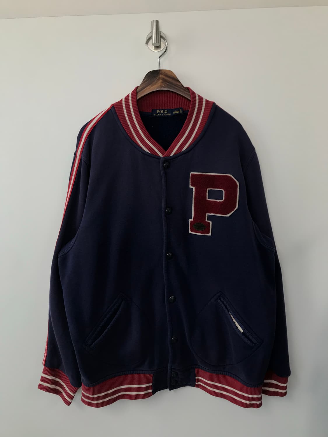 폴로 랄프로렌 신형 뉴욕 코튼 바시티 자켓 상품이미지3